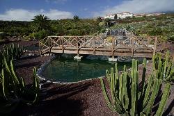 Amplios jardines en Parador de La Palma