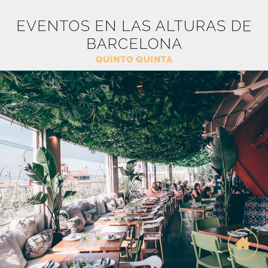 Terraza Vistas 360, eventos en las alturas de Barcelona