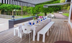 Cena Privada en Villa con Jardín y Piscina para eventos
